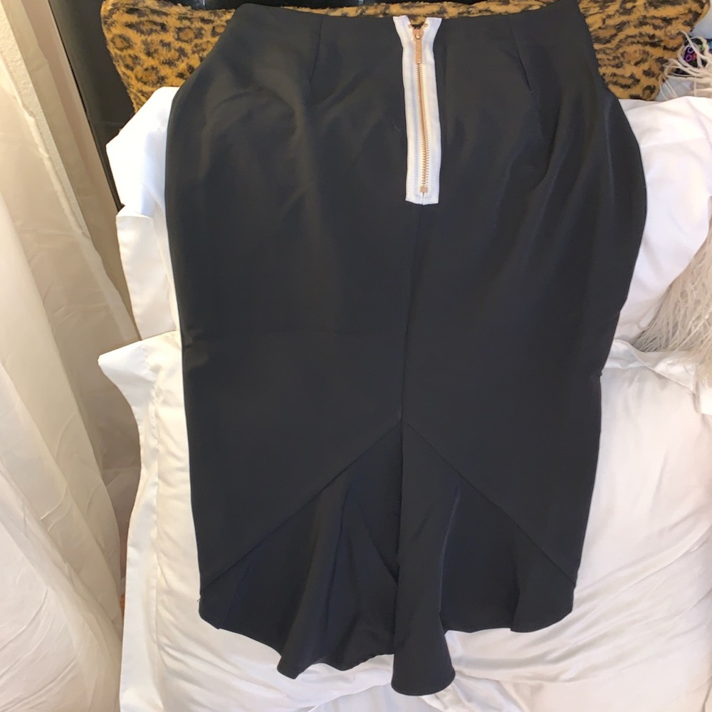 Black skirt